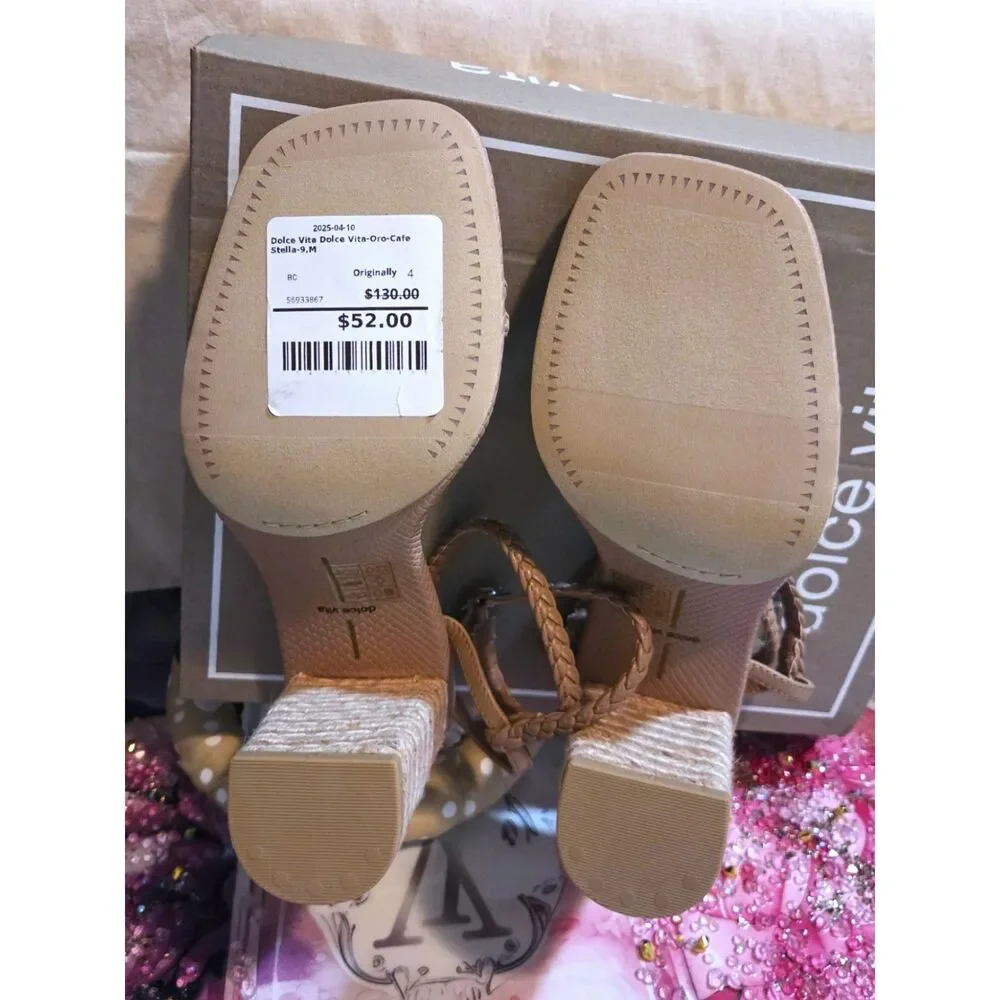 NIB Dolce Vita Oro Sandal in Cafe Stella – Women’s Size 9